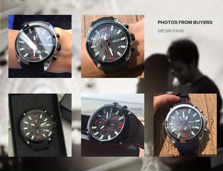 MEGIR Chronograph Men's Watch