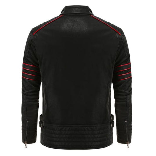 Wolcanno Leather Jacket Menswear