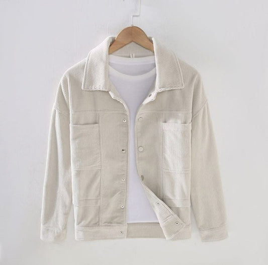 Jason Corduroy Jacket Khaki / S Menswear