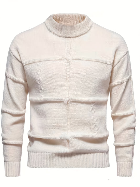 Aven Knit – Men’s Crew Neck Classic Pullover