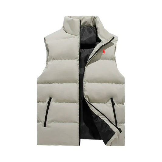 Charm RL Puffer Vest – Lightweight Warmth & Timeless Style