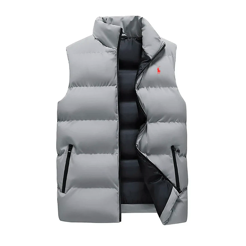 Charm RL Puffer Vest – Lightweight Warmth & Timeless Style