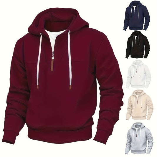 Veyron Zip – Men’s Hooded Quarter-Zip Pullover
