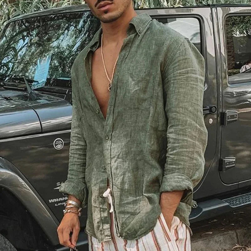 EaseWear – Men’s Oversized Casual Shirt