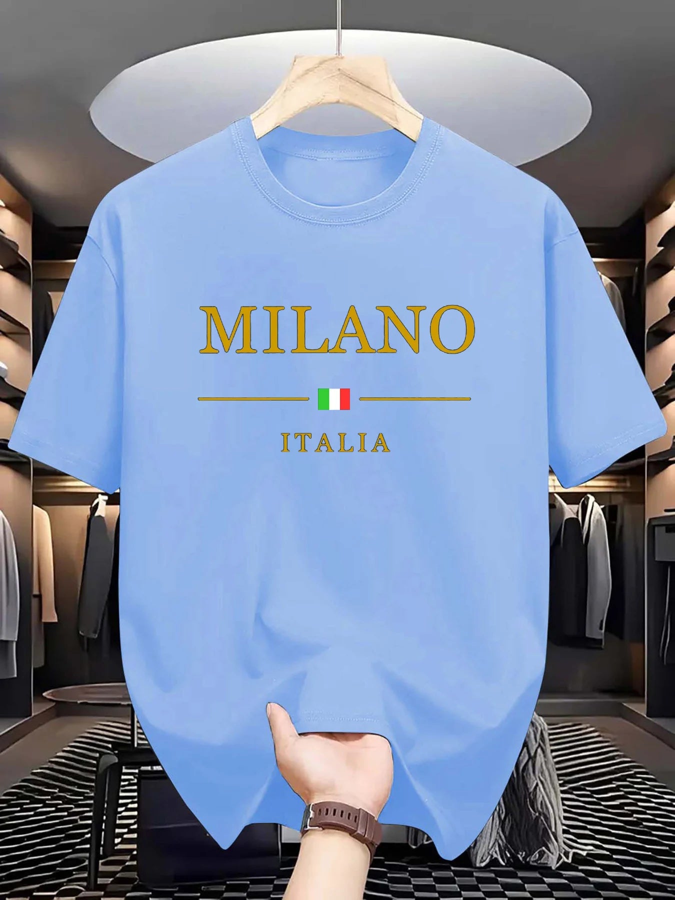 Milano Spirit – Men’s 100% Cotton T-Shirt