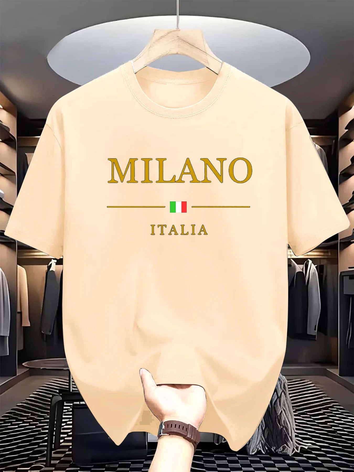 Milano Spirit – Men’s 100% Cotton T-Shirt