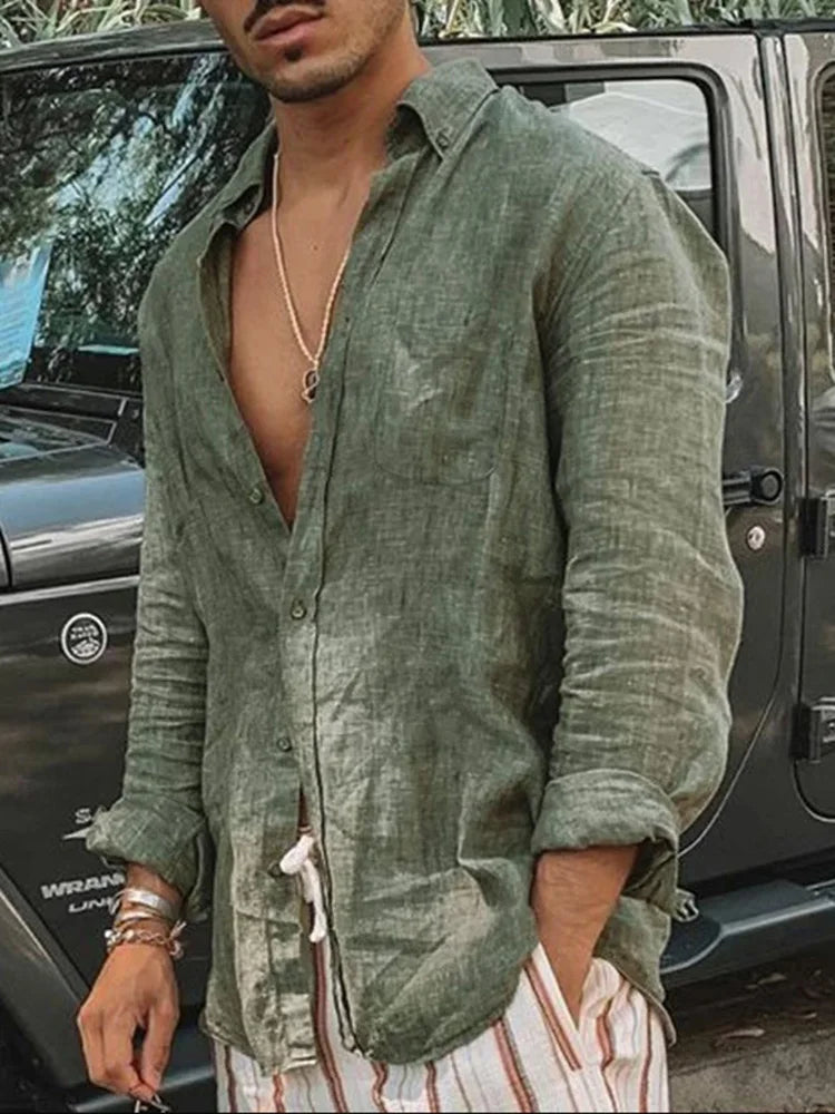 EaseWear – Men’s Oversized Casual Shirt