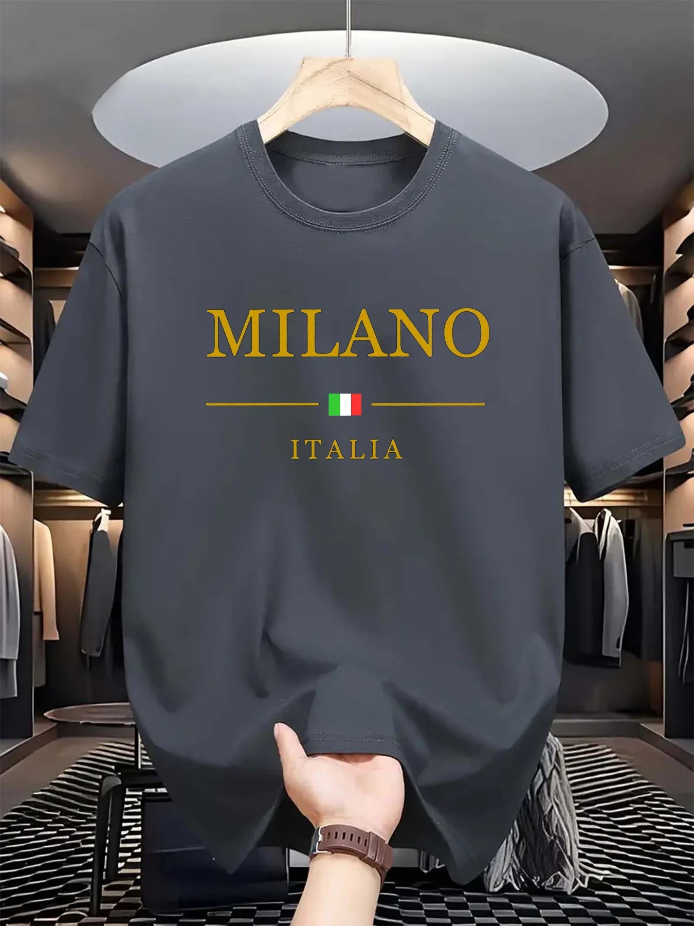 Milano Spirit – Men’s 100% Cotton T-Shirt