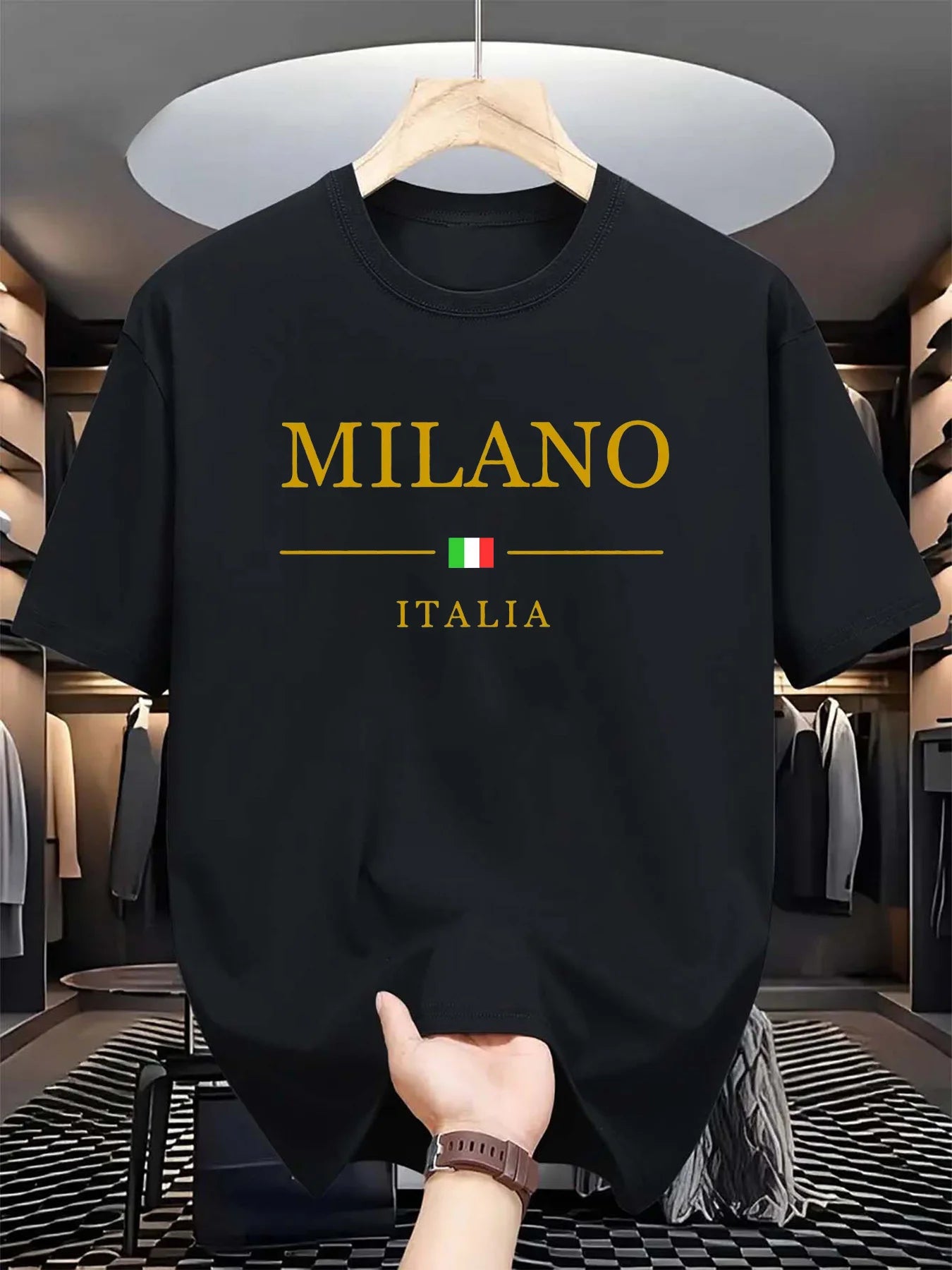Milano Spirit – Men’s 100% Cotton T-Shirt