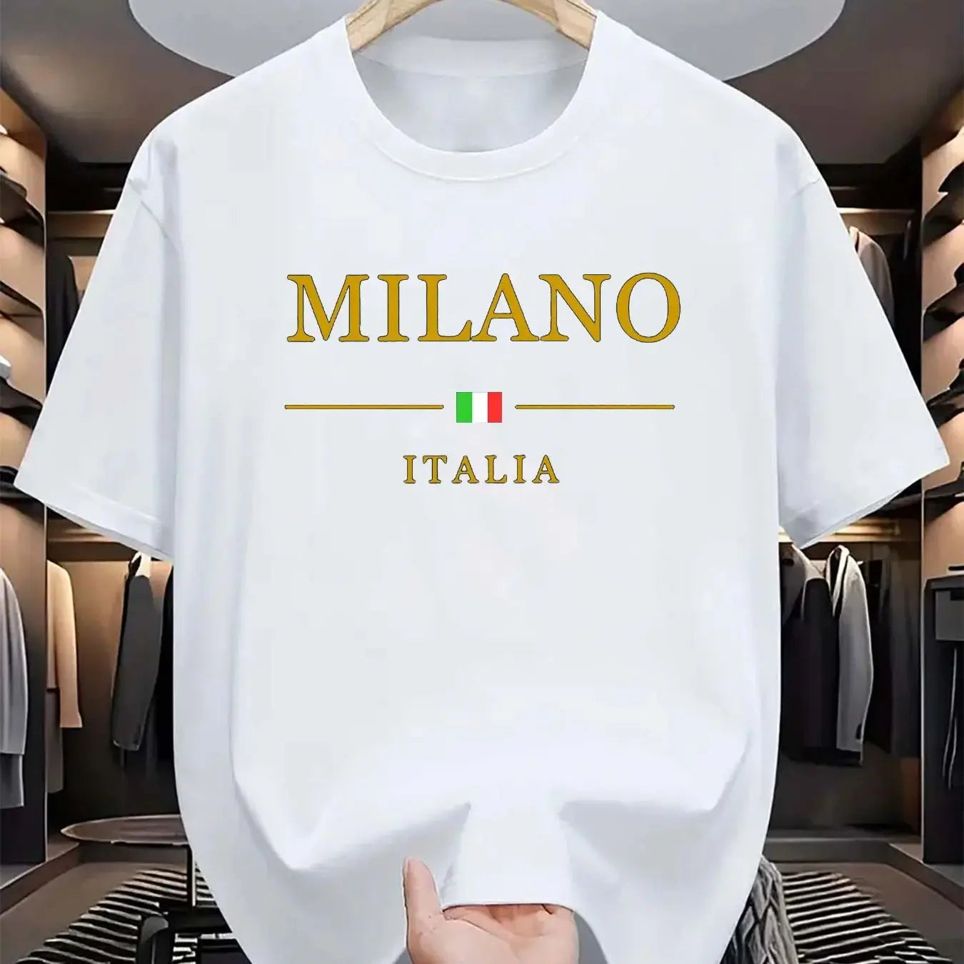 Milano Spirit – Men’s 100% Cotton T-Shirt