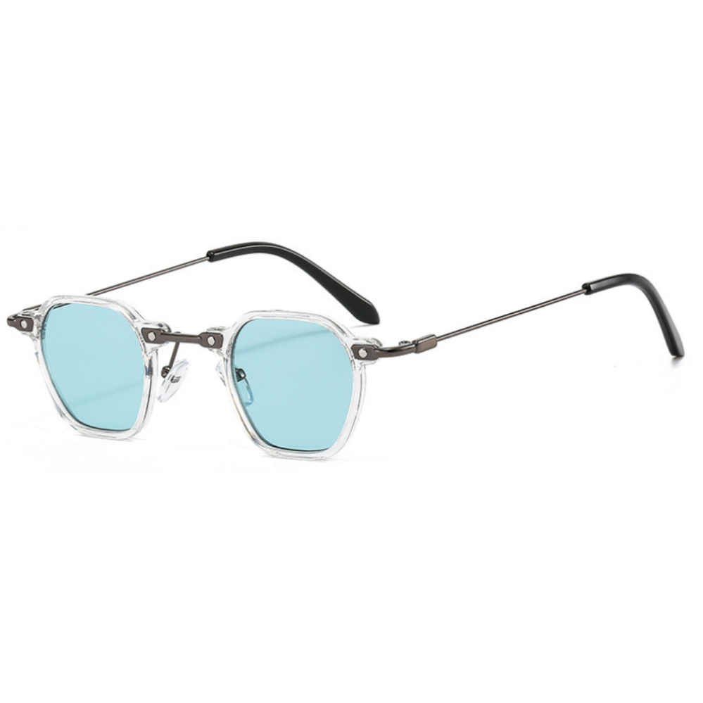 Rive Glasses Transparent | Blue Sunglasses