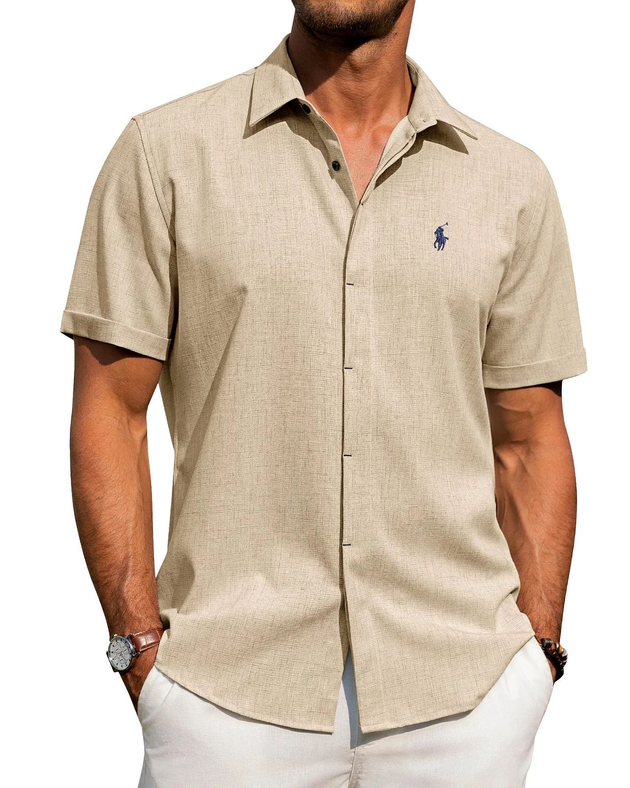 LinenBlend Comfort Shirt – Light, Breathable & Effortlessly Stylish