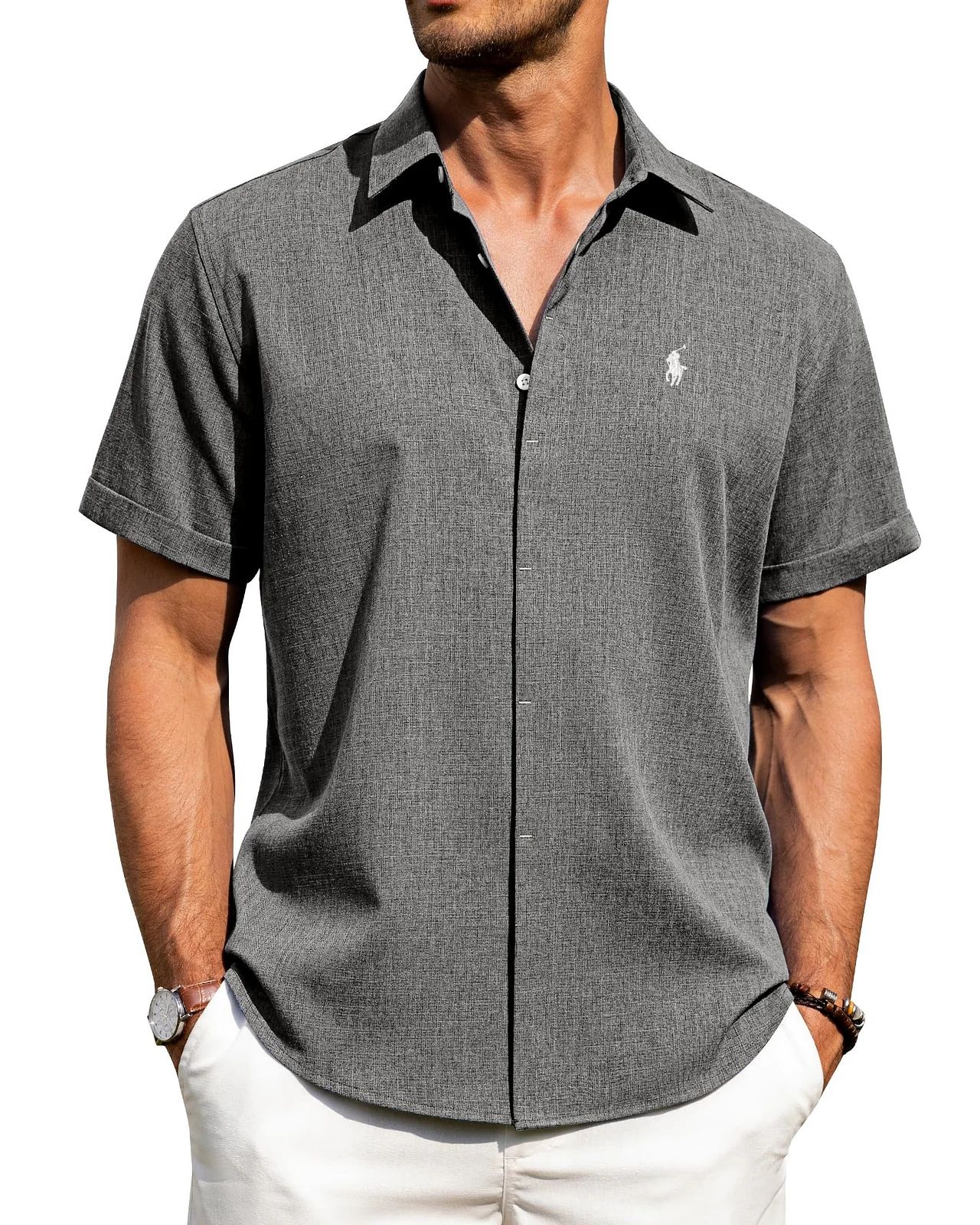 LinenBlend Comfort Shirt – Light, Breathable & Effortlessly Stylish