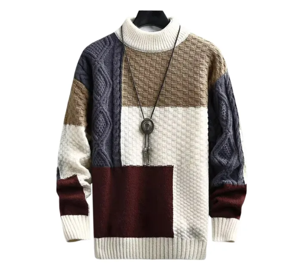 Men’s Winter Thermal Sweater Red / Medium Menswear