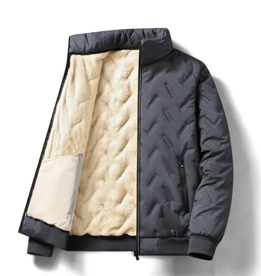 Lambswool Men’s Jacket Gray / Xl (50-60Kg) Menswear