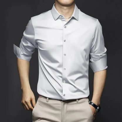 Men’s Classic Wrinkle-Resistant Shirt White / Medium Menswear