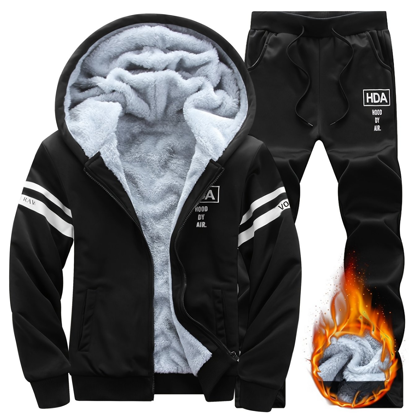 Urban Stride Hoodie Set