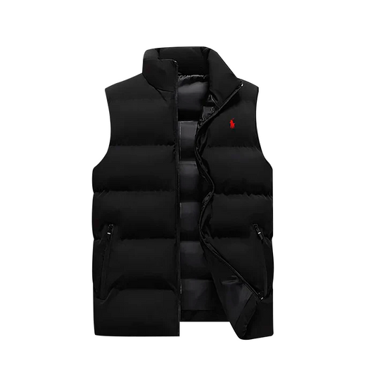 Charm RL Puffer Vest – Lightweight Warmth & Timeless Style