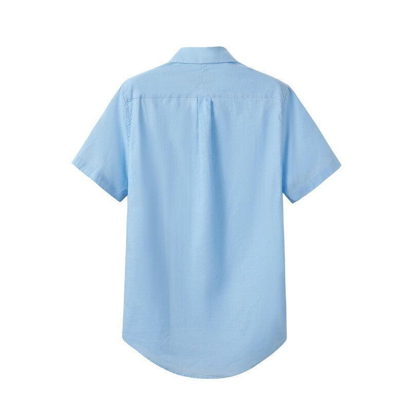 RL Linen Pony Short-Sleeve Shirt – Effortless Elegance