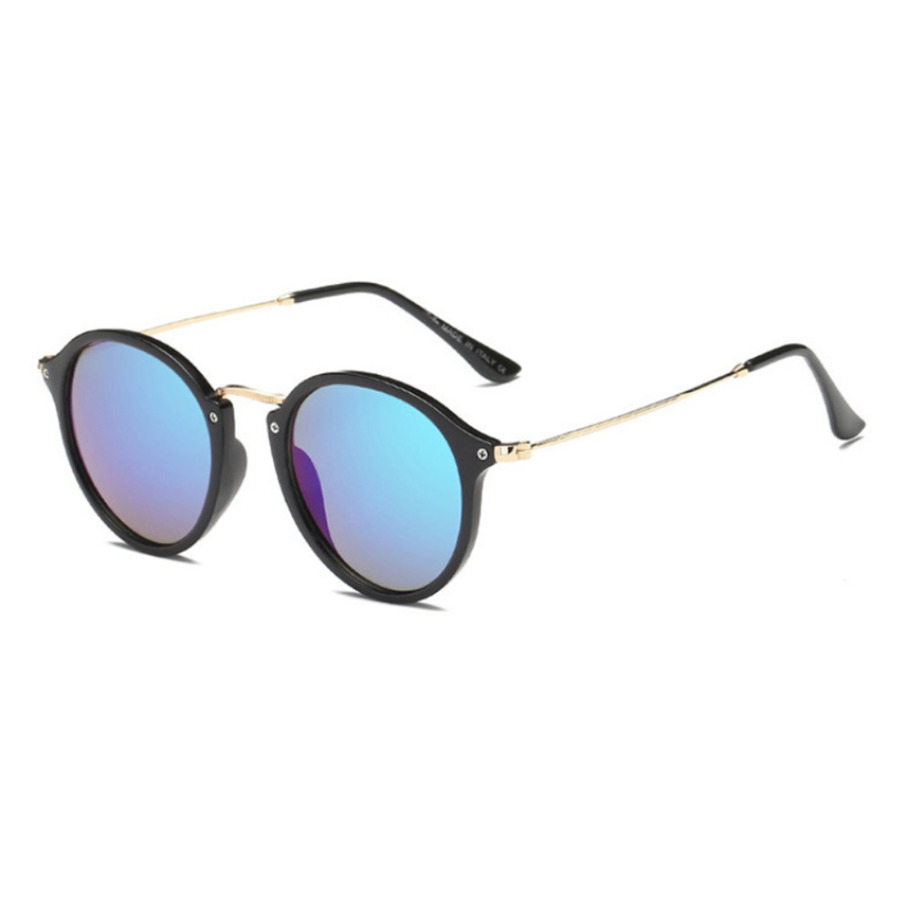 Origin Glasses Black | Blue-Green Sunglasses