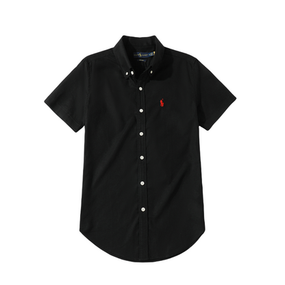 RL Linen Pony Short-Sleeve Shirt – Effortless Elegance