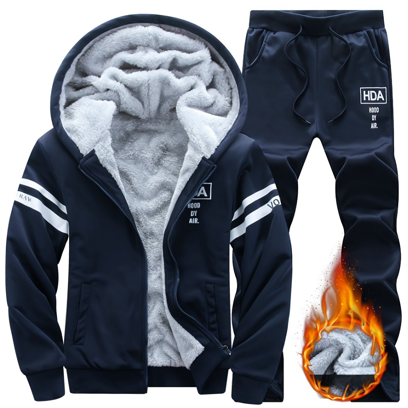 Urban Stride Hoodie Set