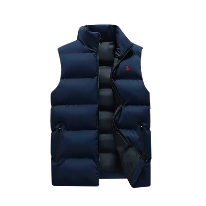 Charm RL Puffer Vest – Lightweight Warmth & Timeless Style