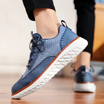 AeroStride Leather Sneakers