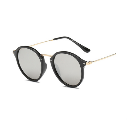 Origin Glasses Black | Mirrored Sunglasses