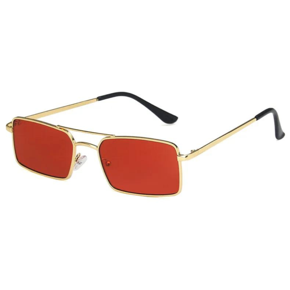 Malibu Glasses Gold⎪Red Sunglasses