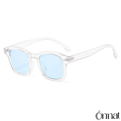 Cute Glasses Transparent | Blue Sunglasses