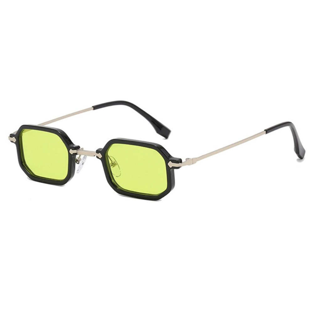 Franci Glasses Black⎪Green Sunglasses