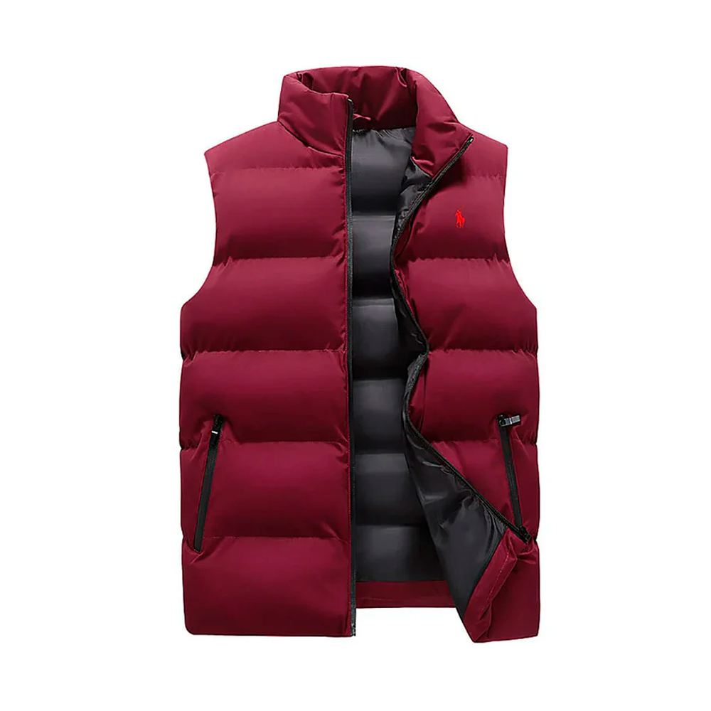 Charm RL Puffer Vest – Lightweight Warmth & Timeless Style