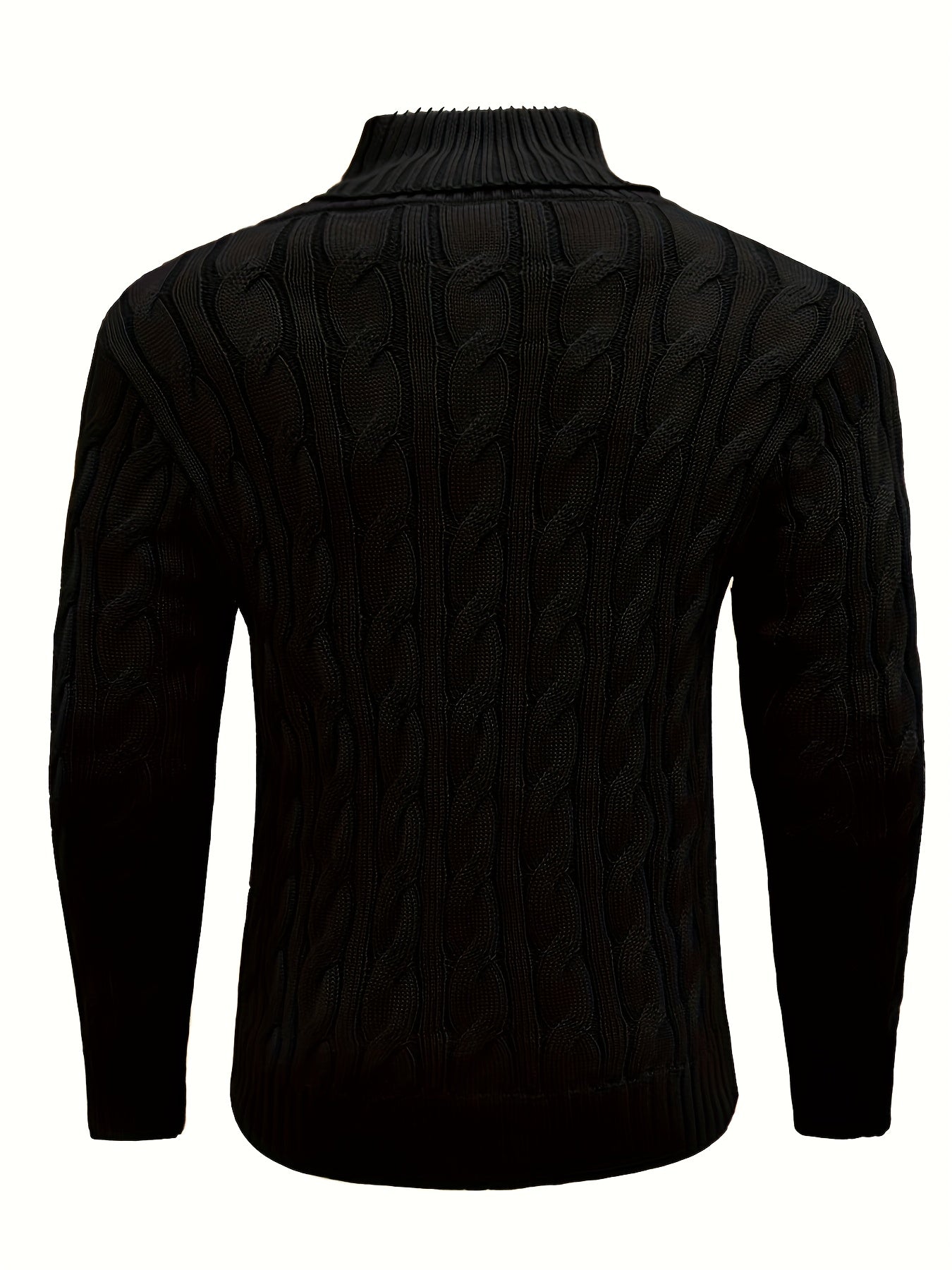 Caden Stripes – Men’s Rib-Knit Pullover Sweater