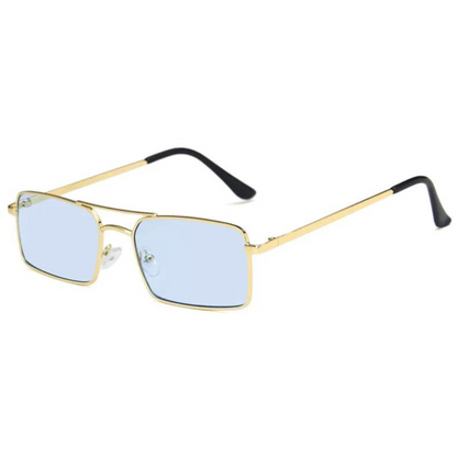 Malibu Glasses Golden⎪Blue Sunglasses