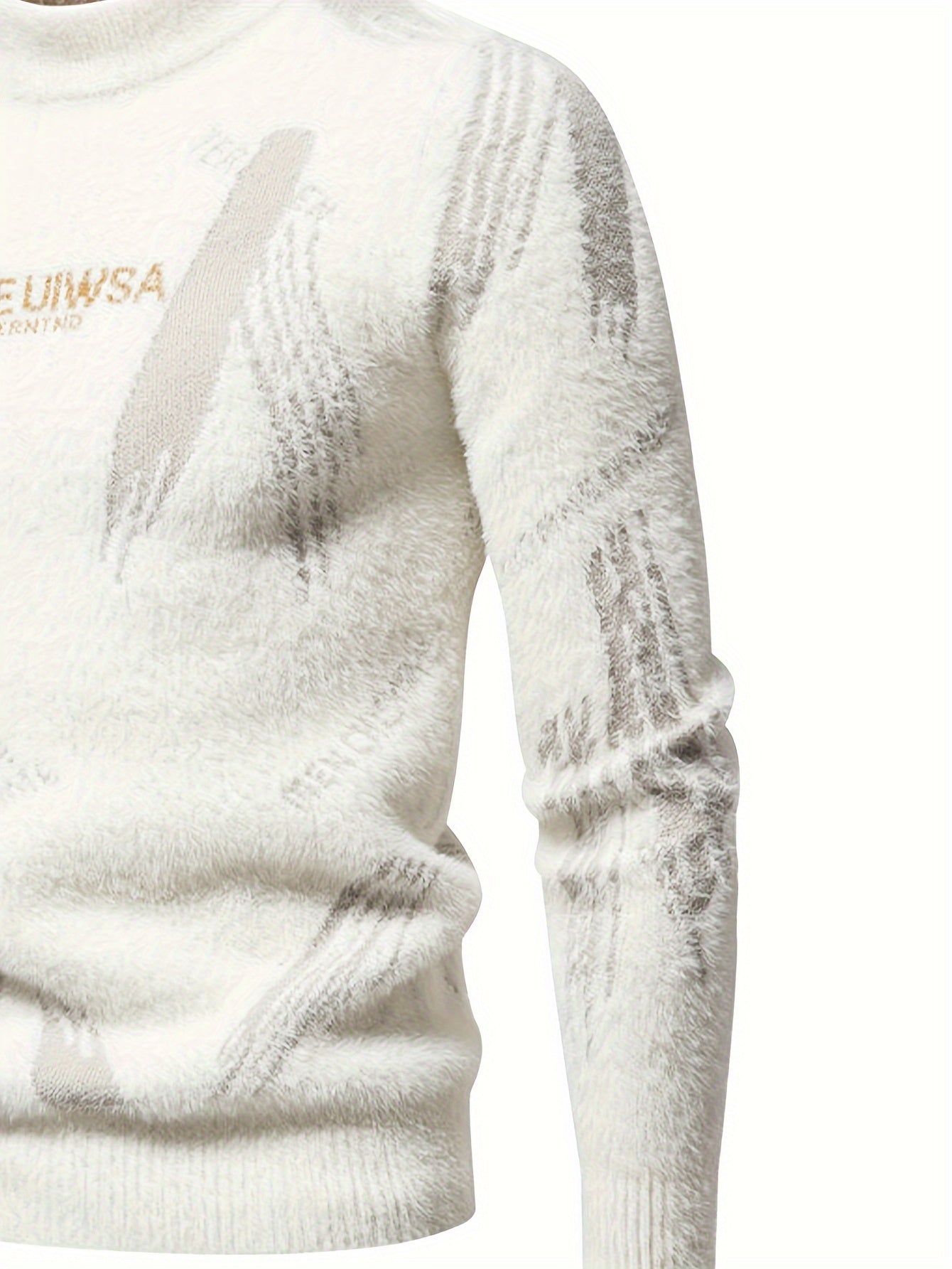 Lexon Knit – Men’s High-Neck Alphabet Pullover