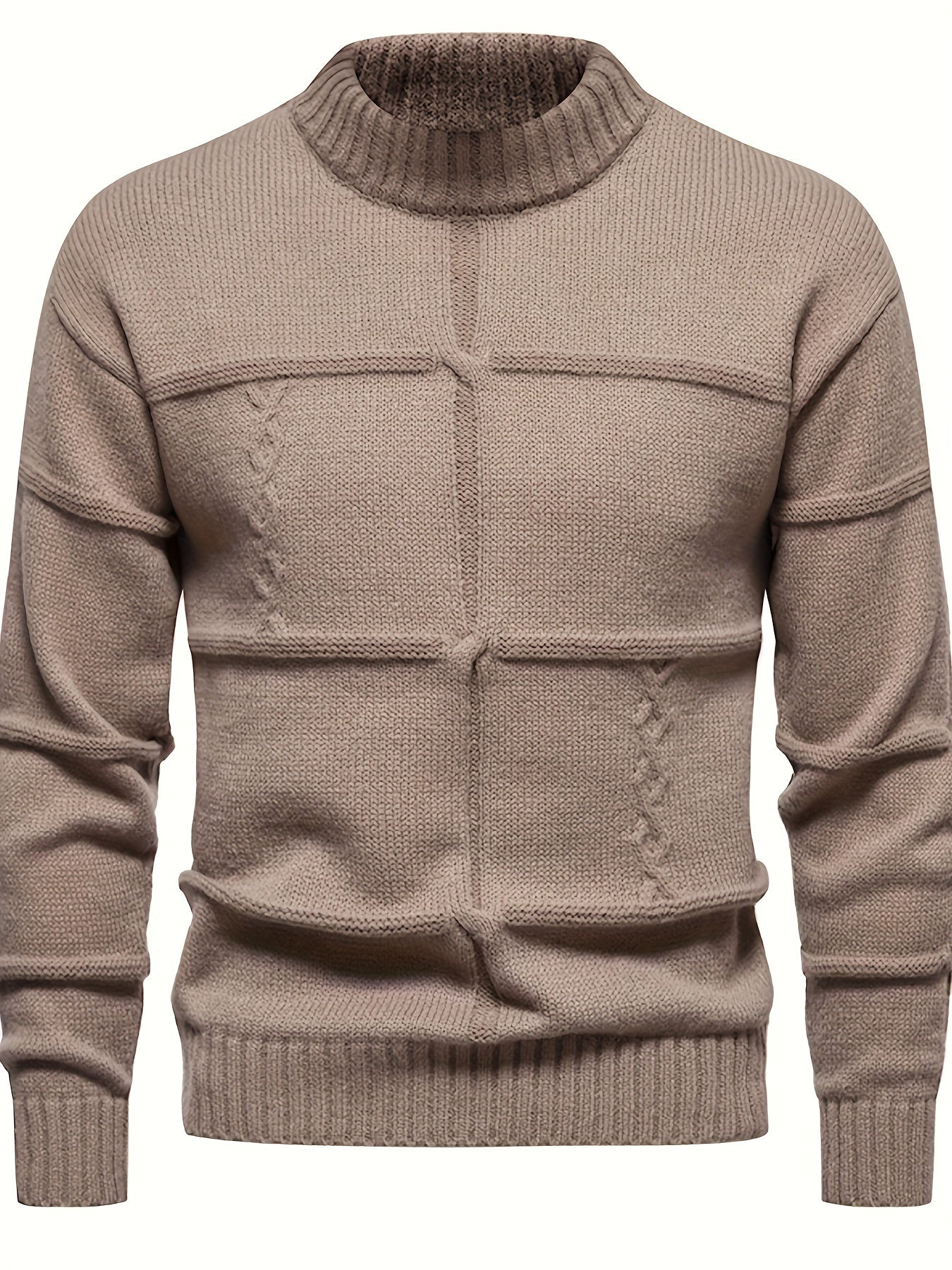 Aven Knit – Men’s Crew Neck Classic Pullover