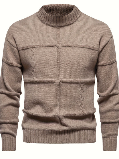 Aven Knit – Men’s Crew Neck Classic Pullover