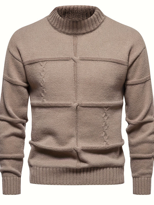 Aven Knit – Men’s Crew Neck Classic Pullover