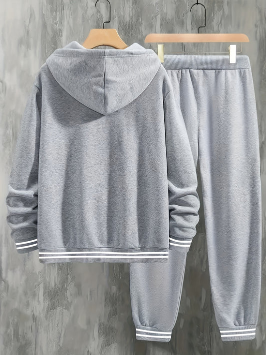 Paris Streetwear Men's Hoodie & Jogger Set