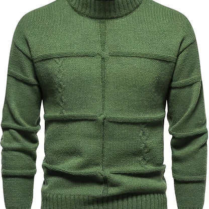 Aven Knit – Men’s Crew Neck Classic Pullover