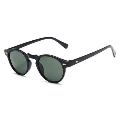 Artic Glasses Black | Green Sunglasses