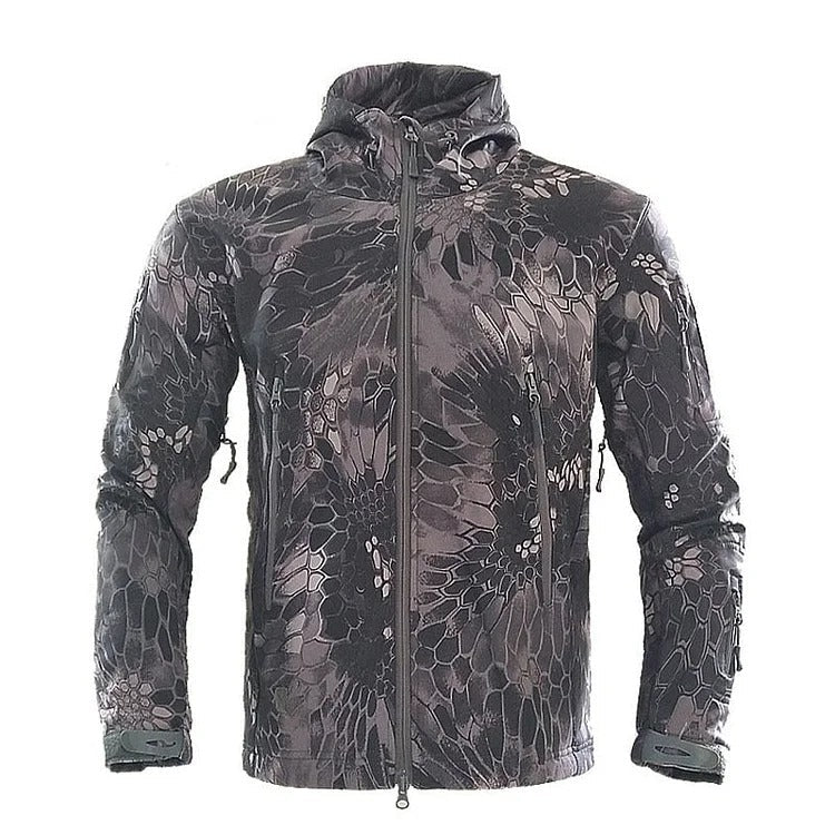 Men’s Windproof Waterproof Jacket Camouflage 1 / Medium Menswear