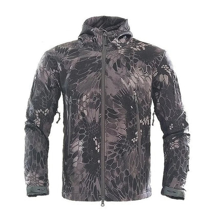 Men’s Windproof Waterproof Jacket Camouflage 1 / Medium Menswear