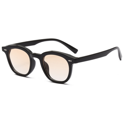 Fenny Glasses Black | Rosè Gradient Sunglasses