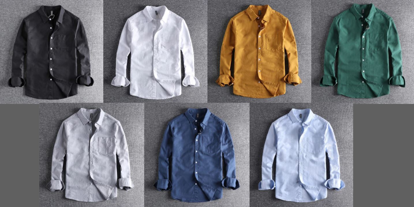 Onnat Cotton Premium Long Sleeve Shirt Menswear