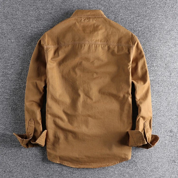 Vintage Cargo Long Sleeve Shirt Menswear