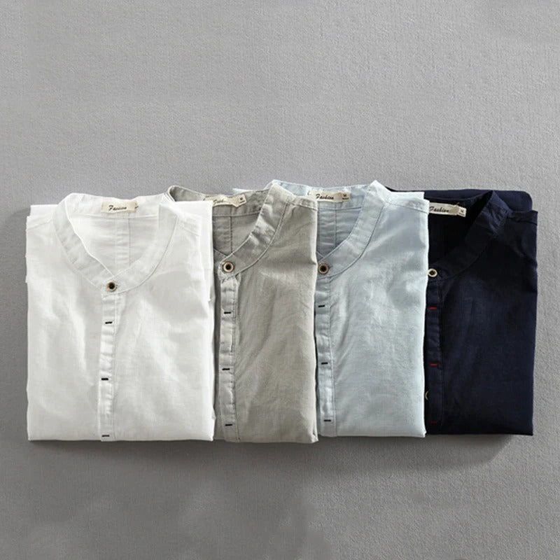 Casual Long-Sleeve Shirt Menswear