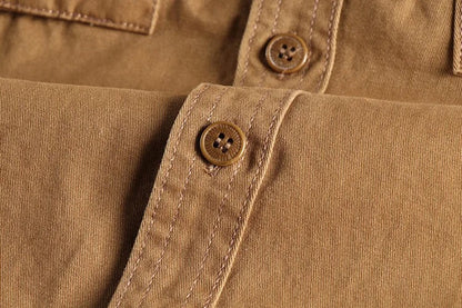Vintage Cargo Long Sleeve Shirt Menswear