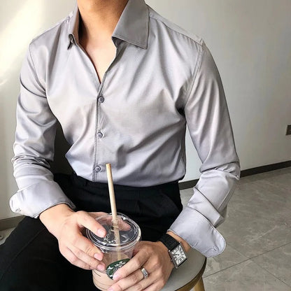 Vinci Slim Dress Shirt Menswear
